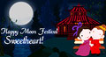 moon festival love ecard, moon festival love card, moon festival love greeting card