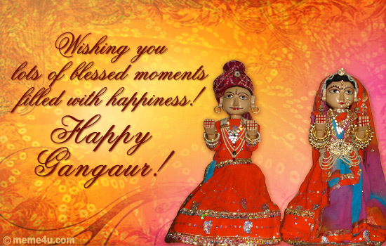 gangaur cards, gangaur ecards, gangaur postcards