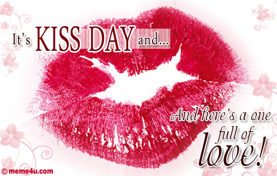 kissing scenes animated. And heres a kiss full of Love!