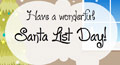 santa's list day ecard, santa's list day greetings, santa's list day e mail cards