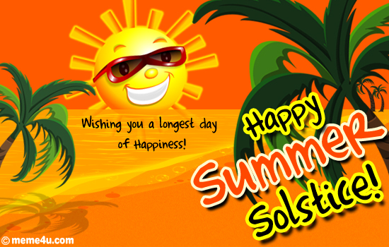 happy summer solstice clipart