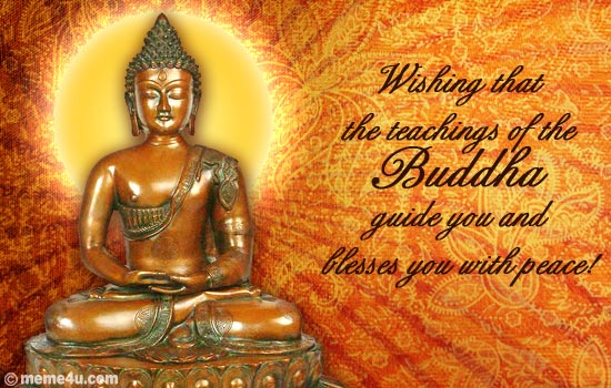 Lord Blessings.VESAK DAY Cards, VESAK DAY Ecards, Buddha Purnima.