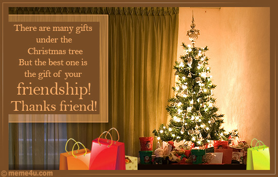 ... friend, christmas gift ecard for friend, christmas gift greeting card