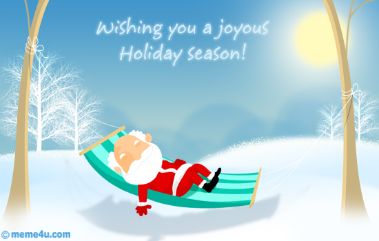 holiday season card, holiday season ecard, holiday season greeting card