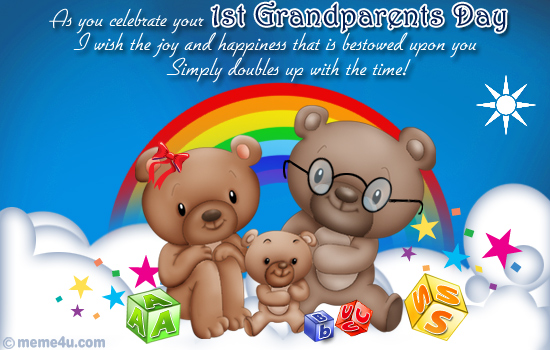 first grandparents day cards, first grandparents day ecards, first grandparents day greeting cards