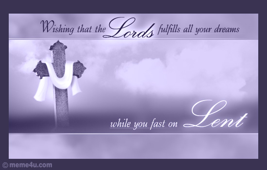 lent fasting