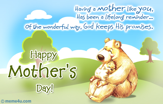 happy mothers day ecard, happy mothers day postcard, happy mothers day hugs