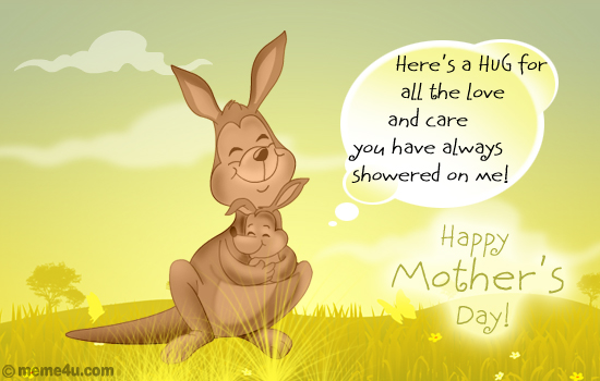 greeting cards for mothers. A cute mothers day greeting