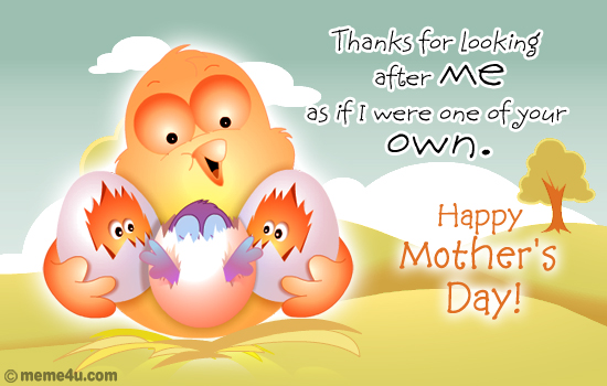 mothers day ecard for like a mother, like a mother, cards for like a mother