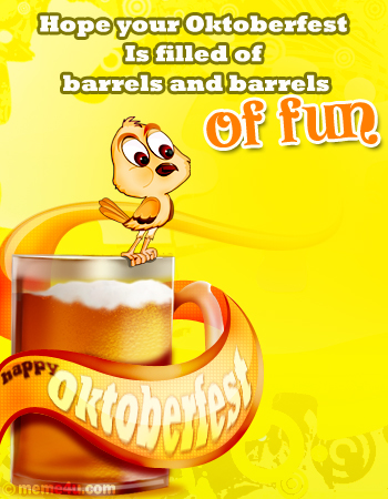 Make your Oktoberfest filled with barrels and barrels of fun!