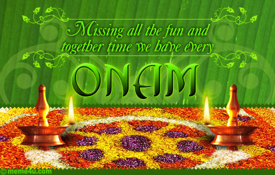 missing you onam cards, missing you onam ecards, missing you onam greetings