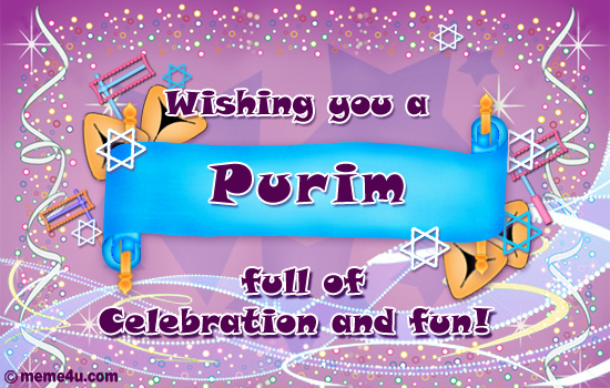 Purim Cards